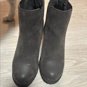 MIA Chocolate Brown Ankle Boots